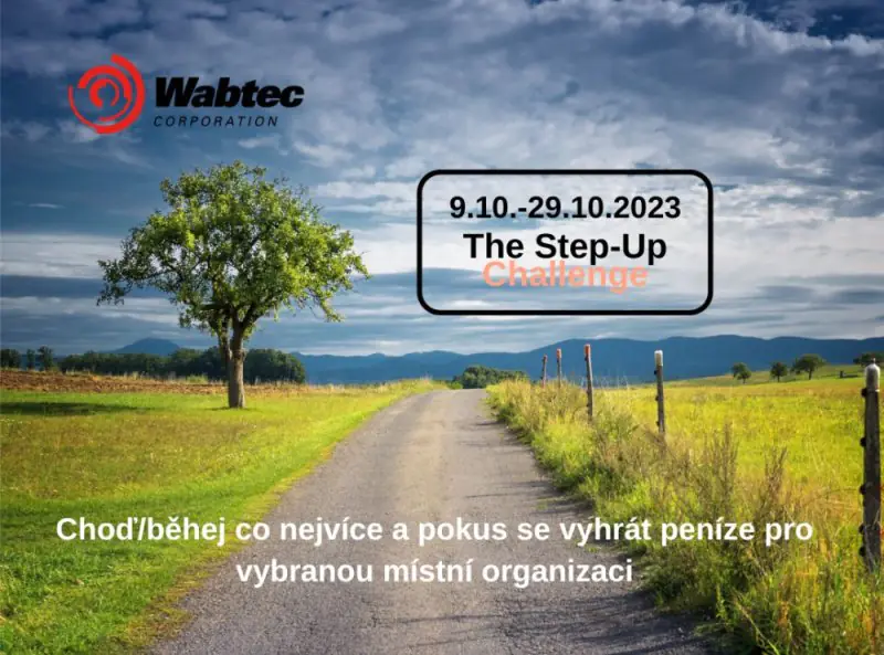 Vyhráli jsme ve Wabtec výzvě - The Step-up Challenge